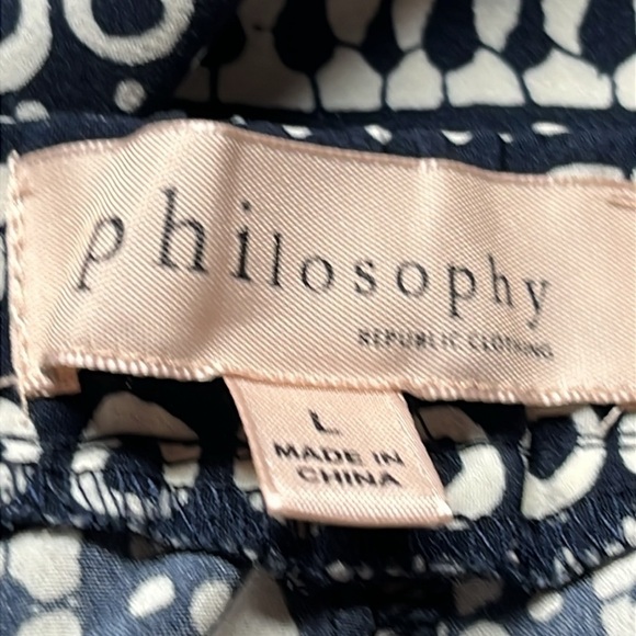 Philosophy High Rise Wide Leg Pants - Picture 7 of 11